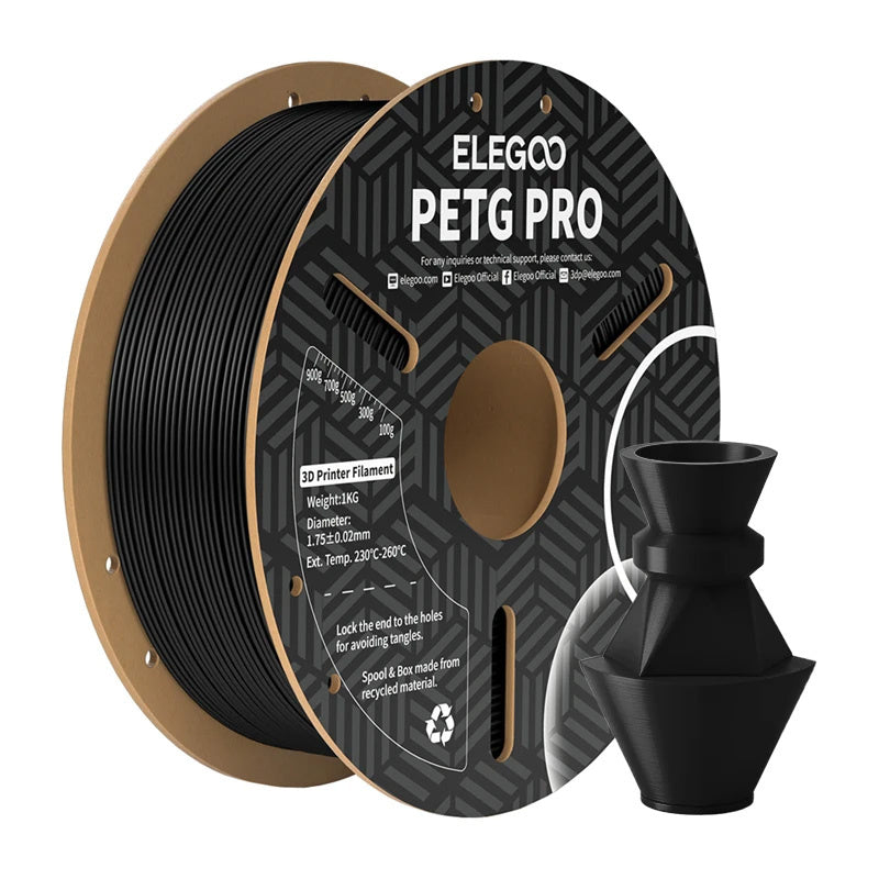 ELEGOO PETG Pro Filament (sort)