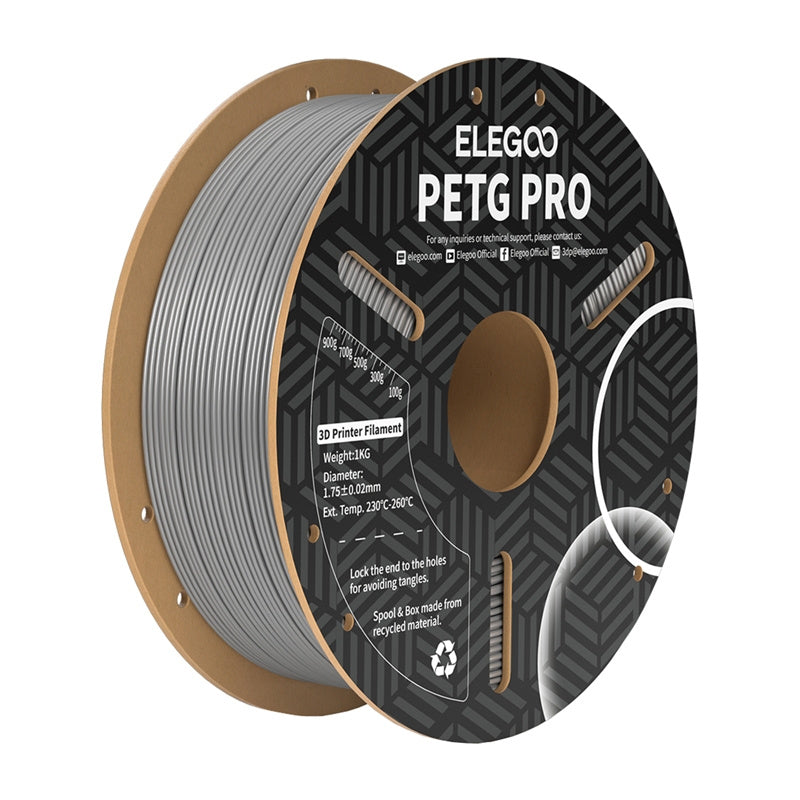 Filamenter af PETG Pro ELEGOO (Szary)