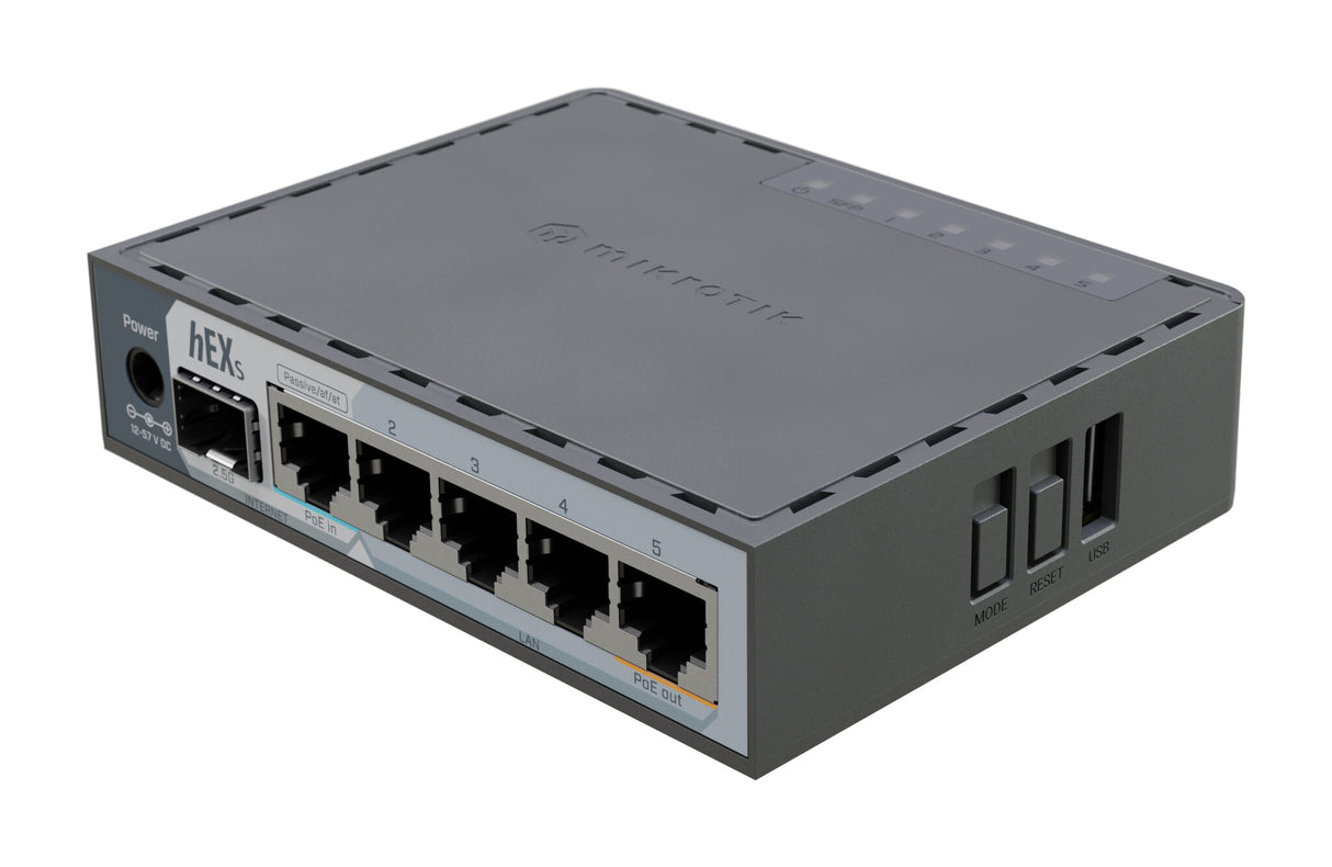 Mikrotik E60IUGS kabelforbundet router Gigabit Ethernet Sort