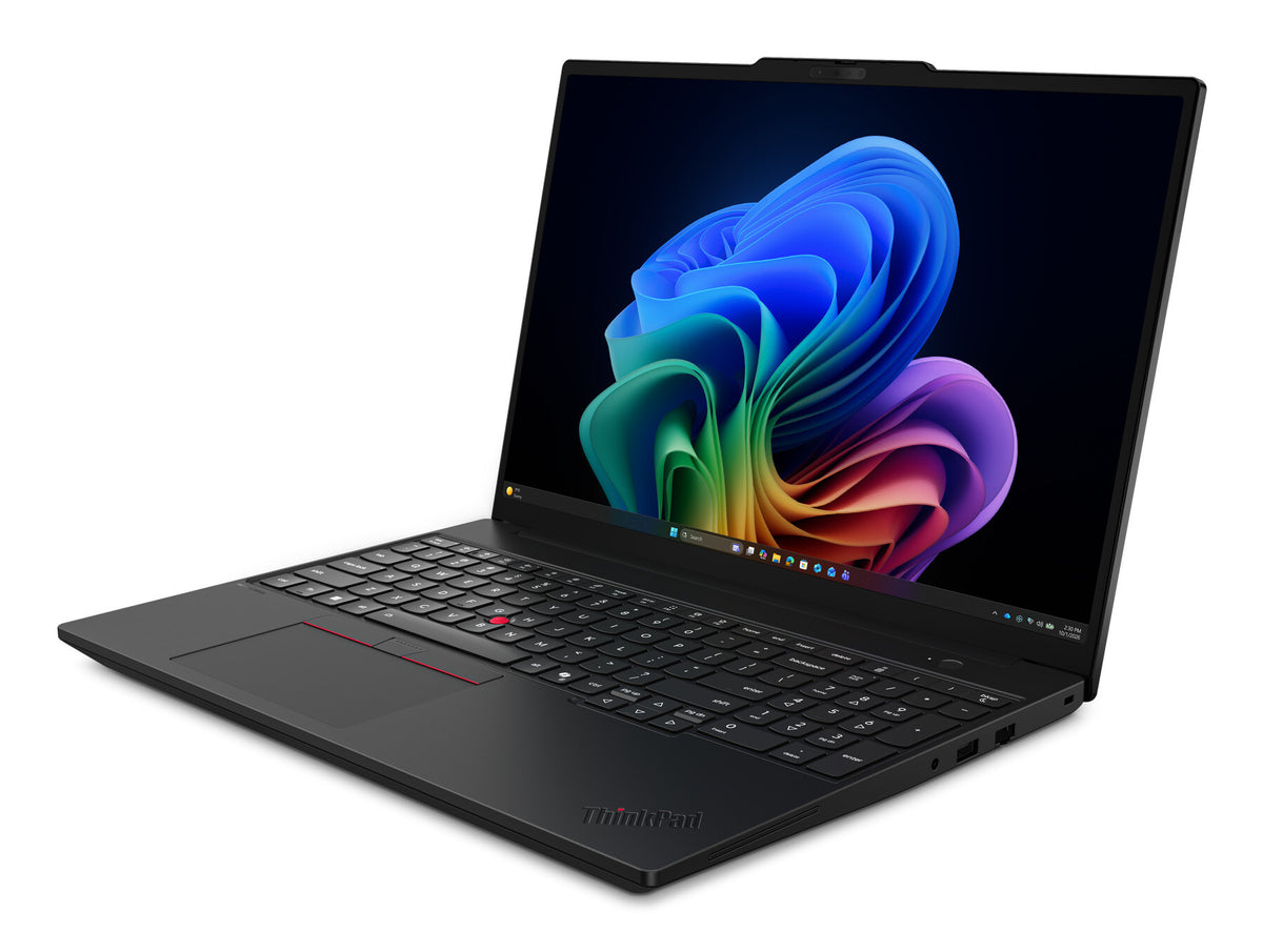 Lenovo ThinkPad T16 G5 Intel | Black | 16 " | IPS | WUXGA | 1920 x 1200 pixels | Anti-glare | Intel Core Ultra 7 | 355 | 32 GB | LPCAMM2 LPDDR5X | Solid-state drive capacity 512 GB | Intel Graphics | Windows 11 Pro | 802.11be | Bluetooth ve