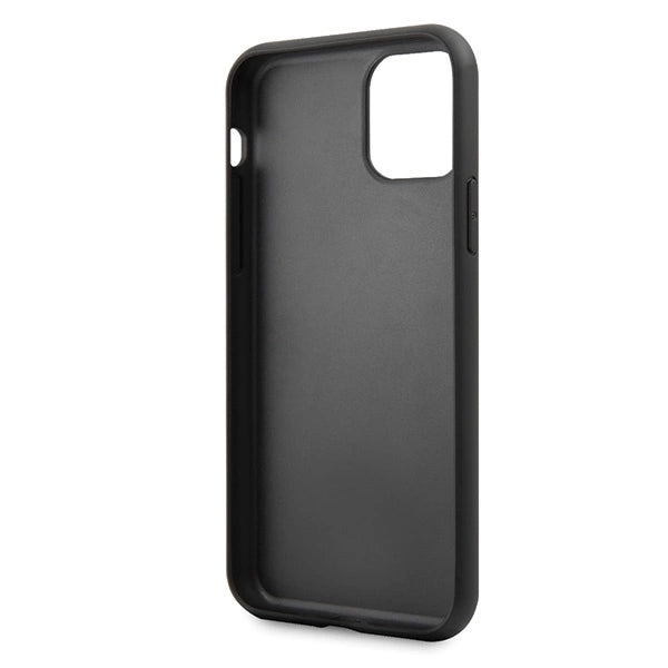 Karl Lagerfeld Signature Glitter Case for iPhone 11 Pro - Red