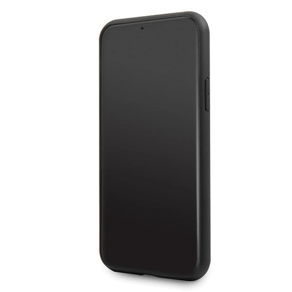 Karl Lagerfeld Signature Glitter Case for iPhone 11 Pro - Red