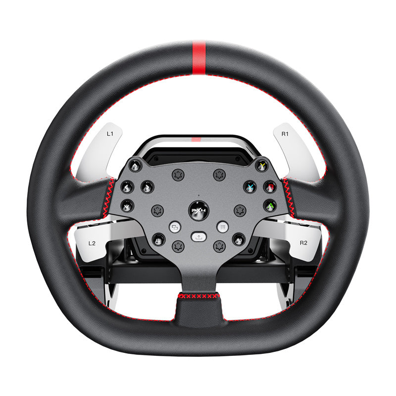 PXN-V10 Pro gaming set - rattet + pedaler + monteringsklemmer (PC / PS4 / Xbox One / Xbox Series X eller XS)