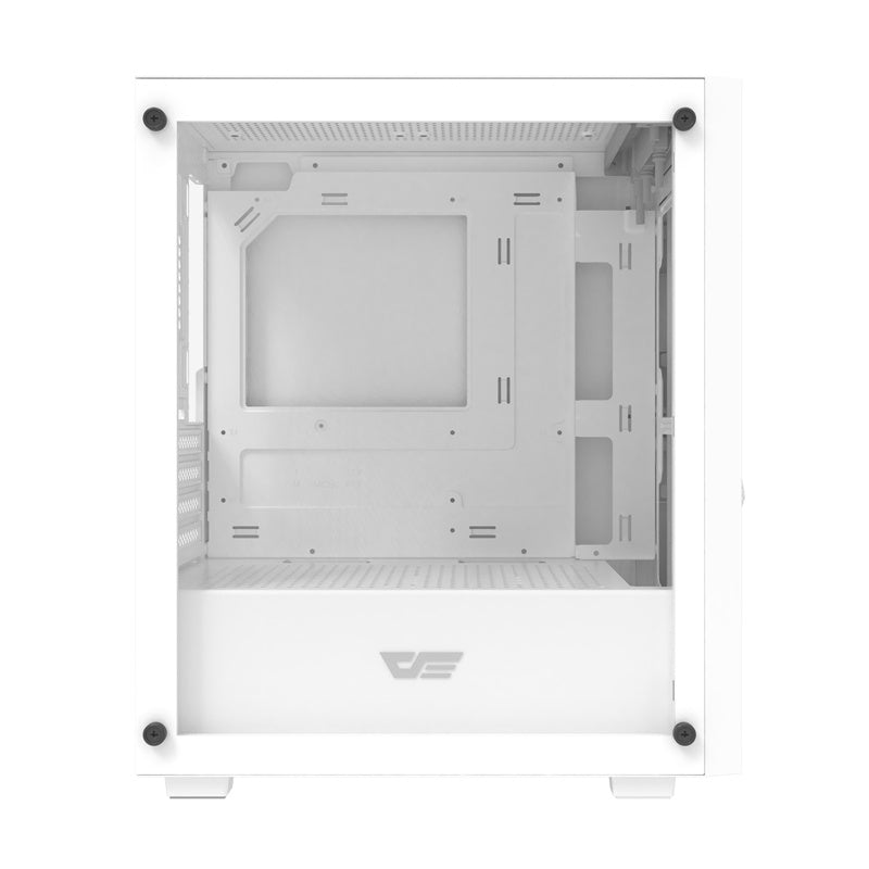 Darkflash M305 Mesh computerkasse uden vifter (hvid)