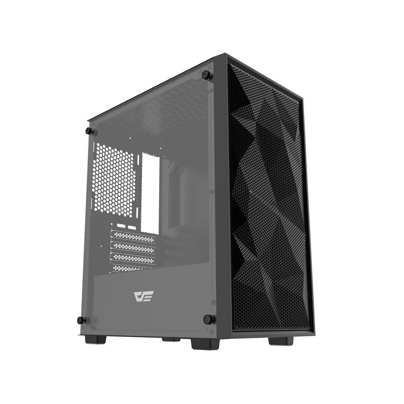 Darkflash M305 Mesh computerkasse uden vifter (sort)