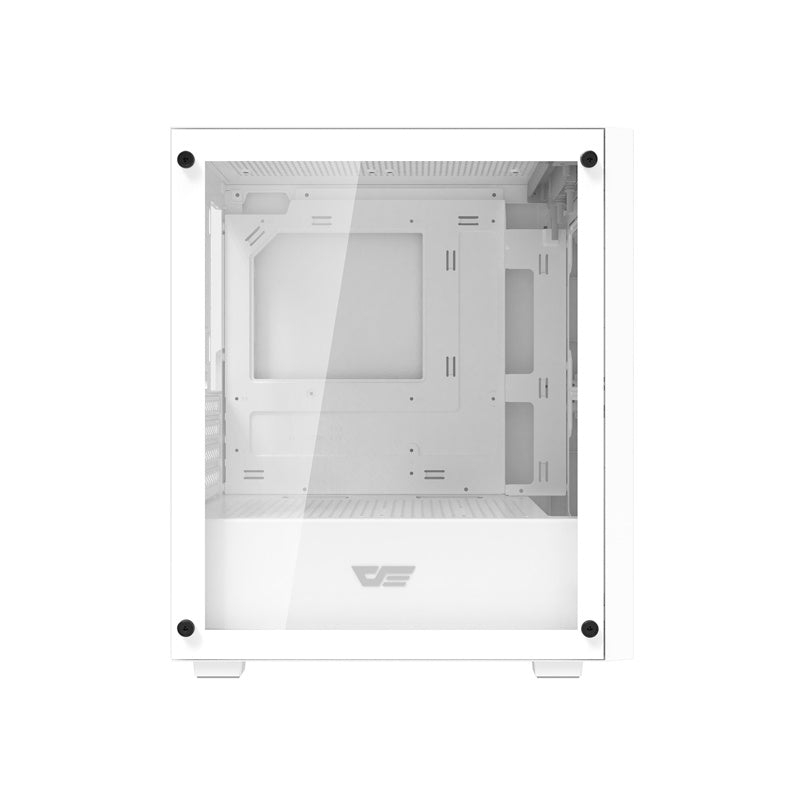 Darkflash M305-computerhylster uden vifter (hvid)