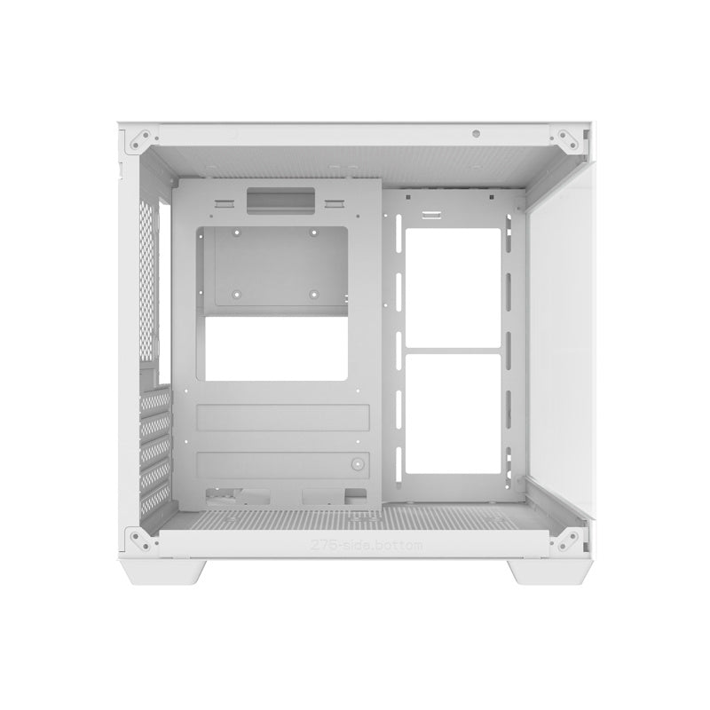 Darkflash C275P computerkasse uden vifter (hvid)