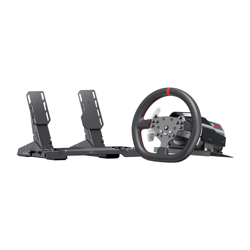 PXN-V10 Ultra gaming set - rattet + pedal + klemmer + monteringstilbehør (PS4 / Xbox one / PC / Xbox Series X&S)