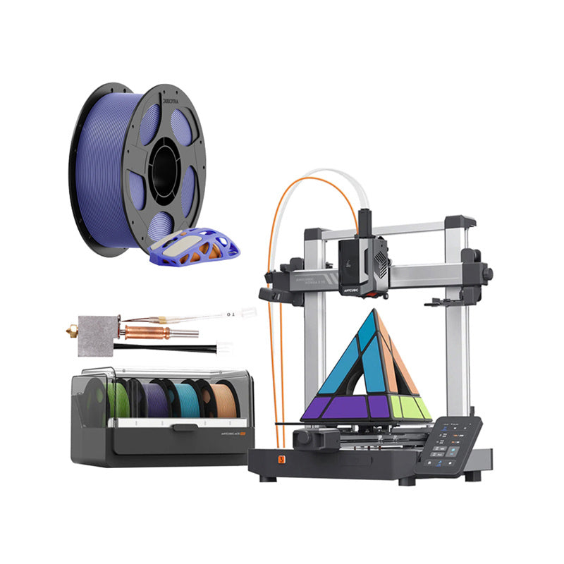 Prukarka 3D Anycubic Kobra 3 V2 Combo + Hotend + Filament gratis