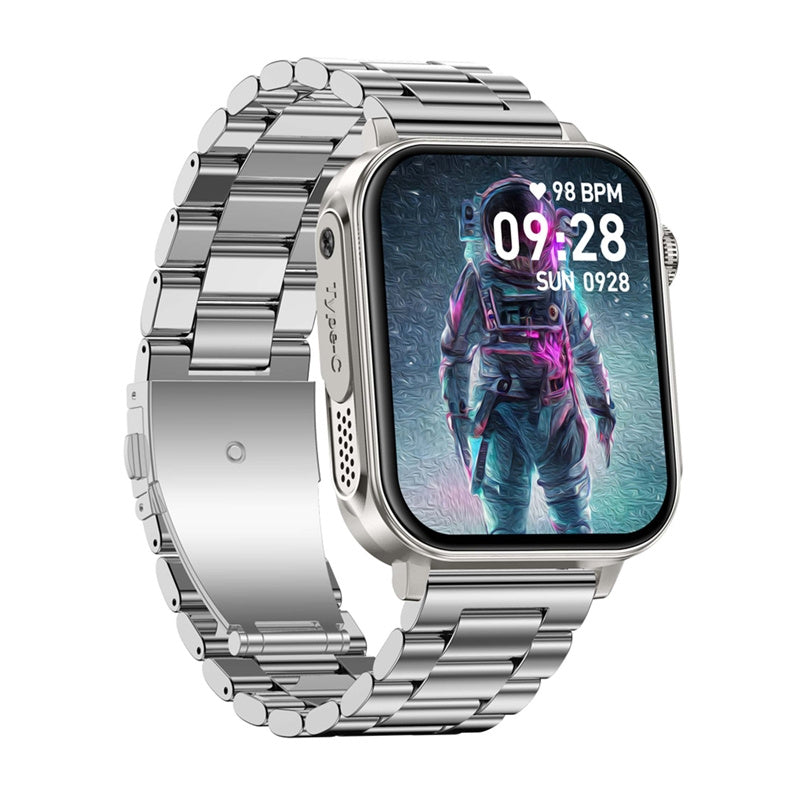 Colmi P80 smartwatch (stål og sølv)