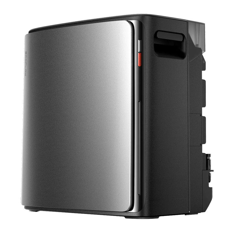 Energilagring med EcoFlow STREAM Ultra X mikroinverter (3,84 kWh)