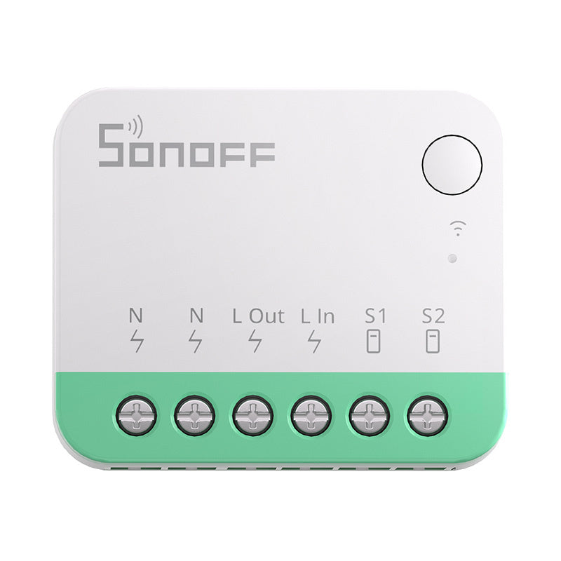 Sonoff MINIR4M Matter smart WiFi-mini-switch (HomeKit, SmartThings, Home Assistant).