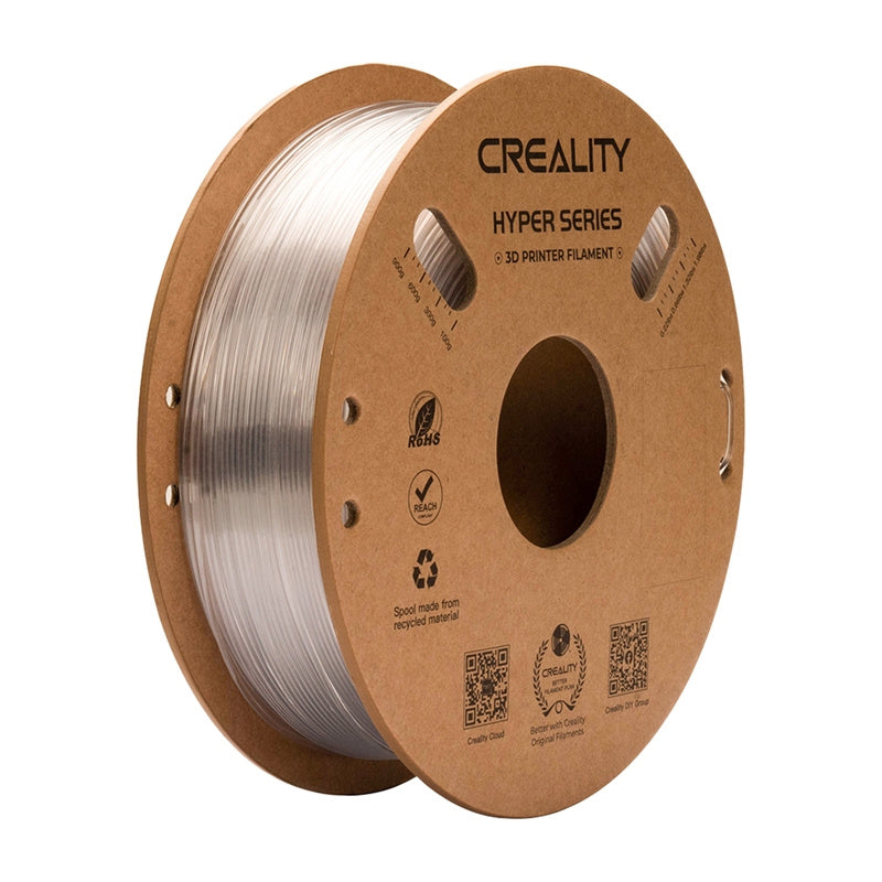Hyper PETG Creality Filament (gennemsigtigt)