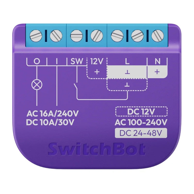 Intelligent SwitchBot Relay Switch 1 med spændingsfri kontakt