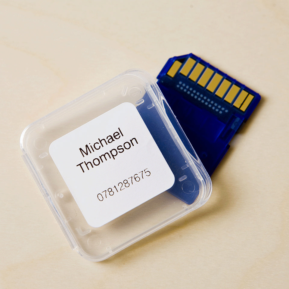 Brother DK-11221 etiketbånd Sort på hvid