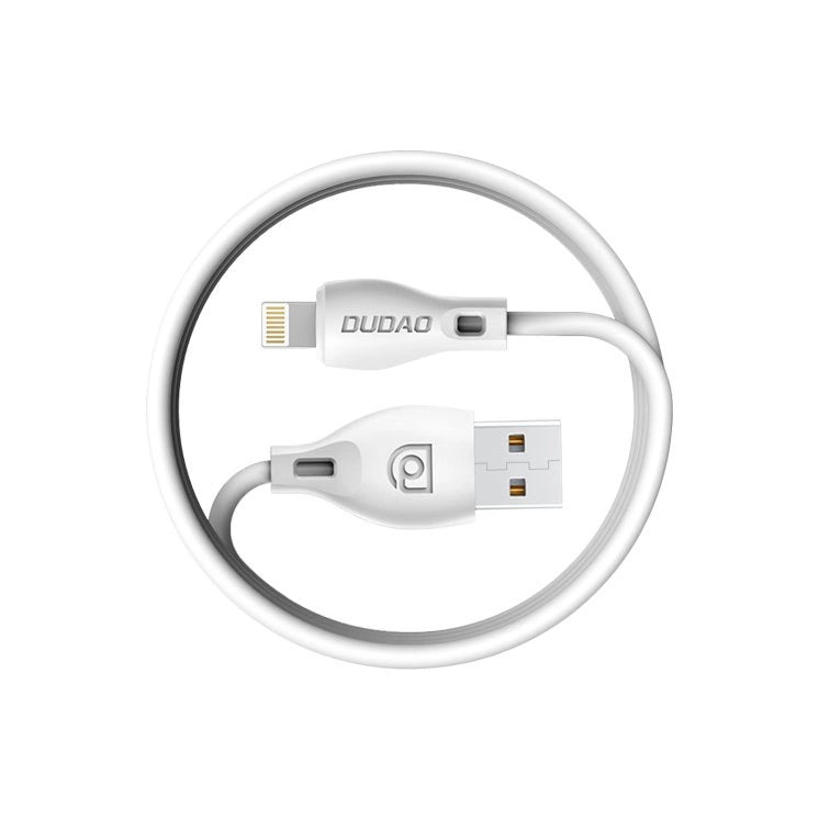 Dudao kabel micro USB kabel 2,4A 2m hvid (L4M 2m hvid)