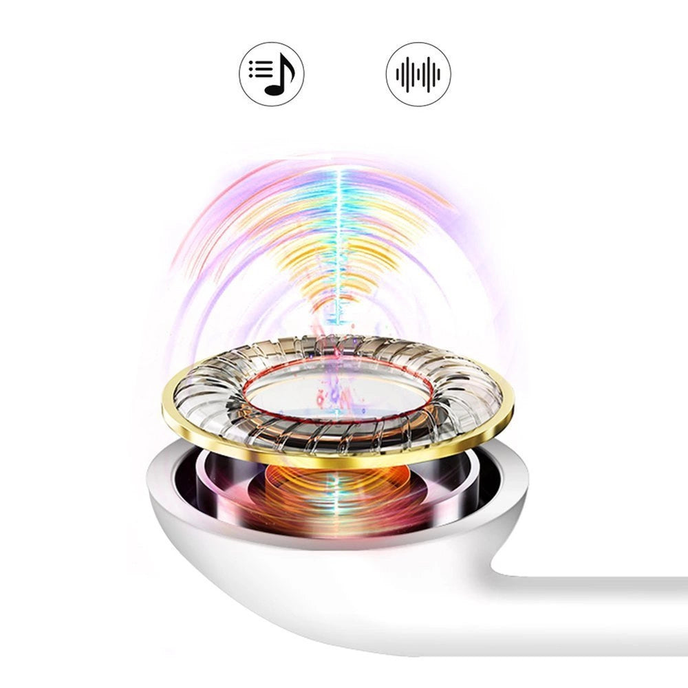 Dudao 3,5 mm headset hvid (X10S hvid)