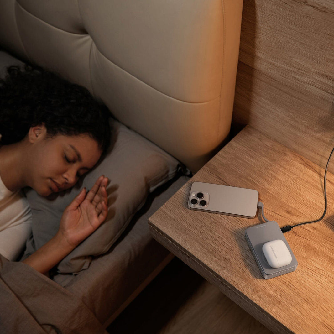 EcoFlow EF-RAPID5000-EU powerbank Lithium-Ion (Li-Ion) 5000 mAh Trådløs opladning Sølv