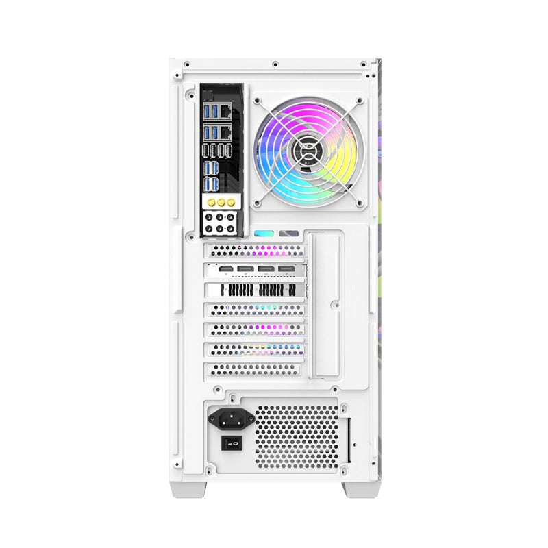 DarkFlash DS900WD computerfoder (hvid)