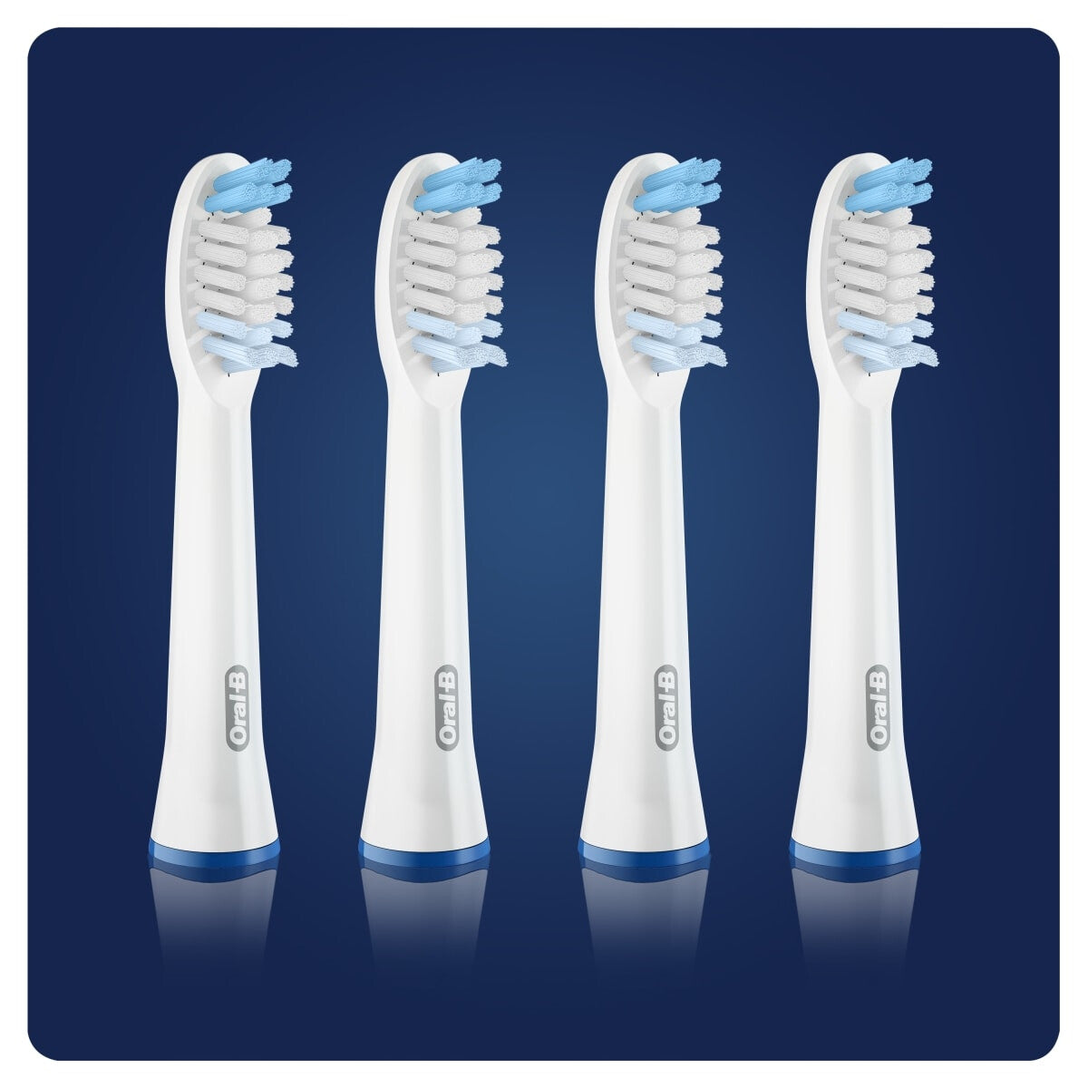 Braun Pulsonic Clean 4 stk Hvid
