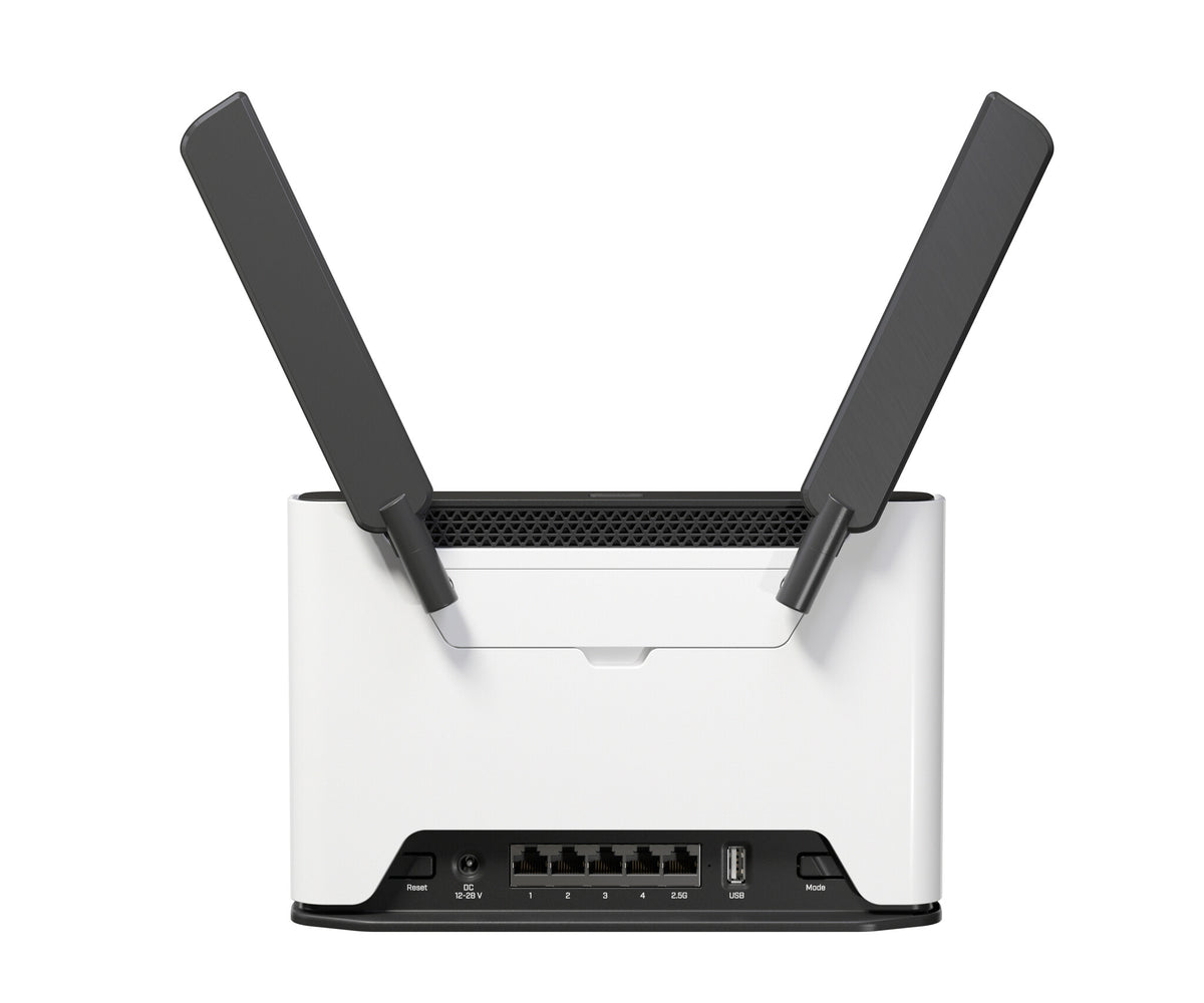 Mikrotik Chateau 5G R17 ax trådløs router Gigabit Ethernet Dual-band (2,4 GHz / 5 GHz) Sort, Grå