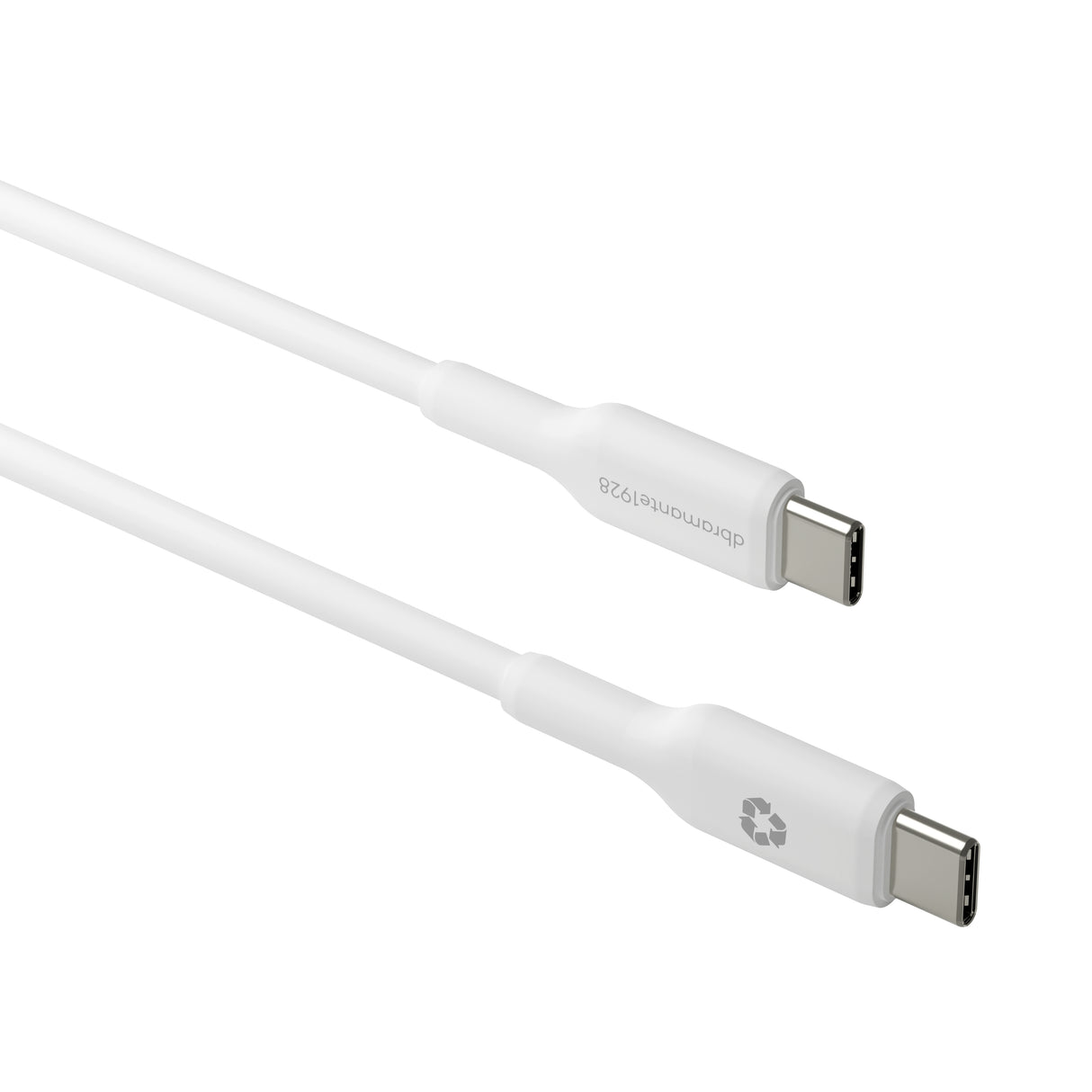 Dbramante Re-charge Cable - USB-C to USB-C - White (2m)