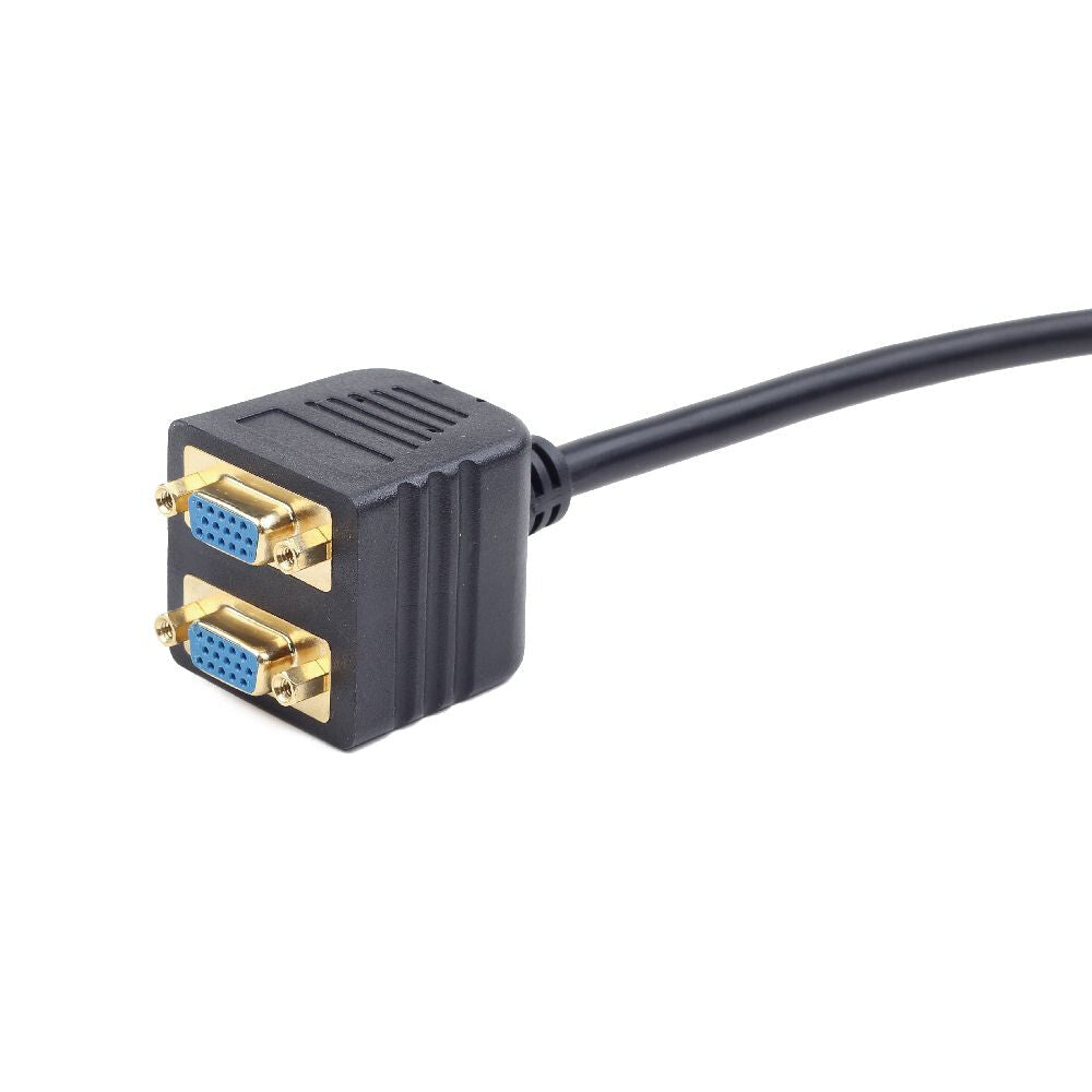 Gembird CC-VGAX2-20CM VGA kabel 0,2 m VGA (D-Sub) 2 x VGA (D-Sub) Sort