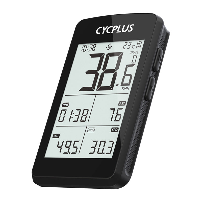 Cycplus M3 cykelcomputer - kompatibel med: Strava, Trainingpeaks osv.