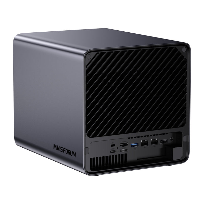 MINI-PC Minis Forum NAS N5 Pro AMD Ryzen AI 9 HX Pro 370, 32GB+128GB O