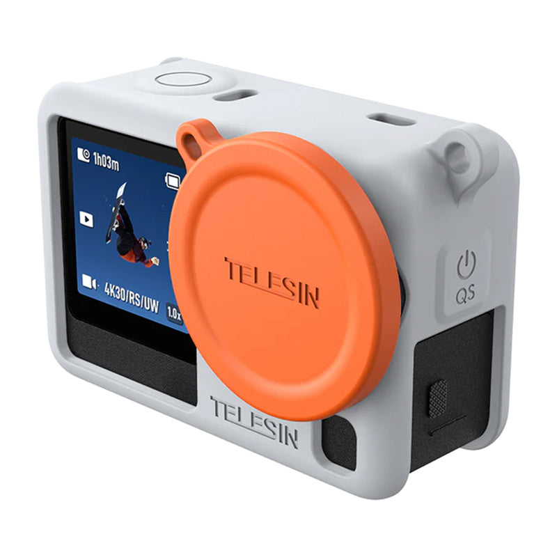 Telesin silikone beskyttelsesfodral til DJI Osmo Action 6 (grå)