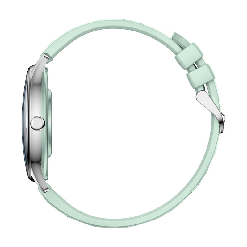 COLMI L28 Smart Watch (Sølvgrøn + grøn læderrem)