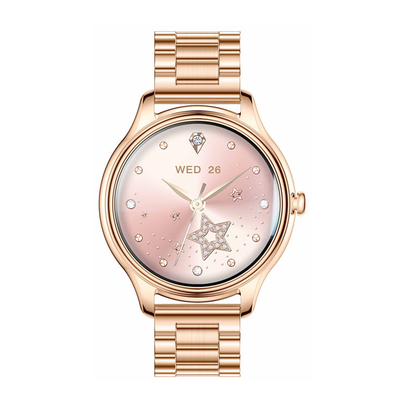 COLMI L28 Smart Watch (guld + guld stålrem)