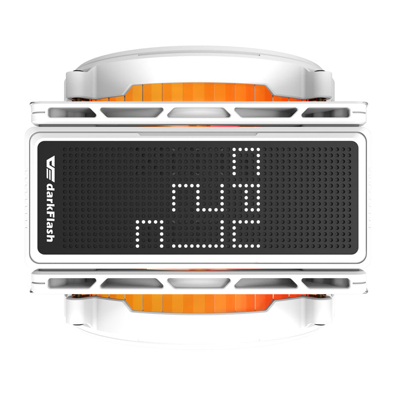 Aktiv køling til processoren Darkflash E400 PLUS (hvid)