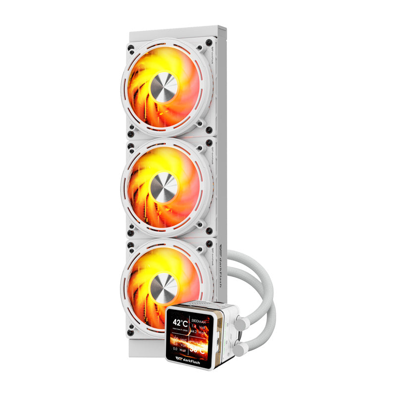 Vandkøling til processoren DE360 (hvid)