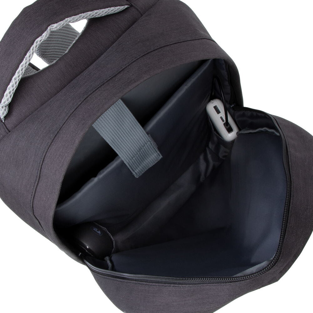 Rivacase 7562 39,6 cm (15.6") Rygsæk Sort, Grå