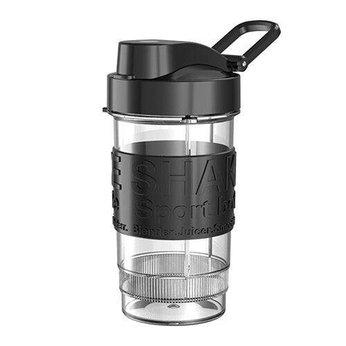 Adler AD 4081 blender 0,57 L Sportsblender 800 W Sort, Rustfrit stål, Gennemsigtig