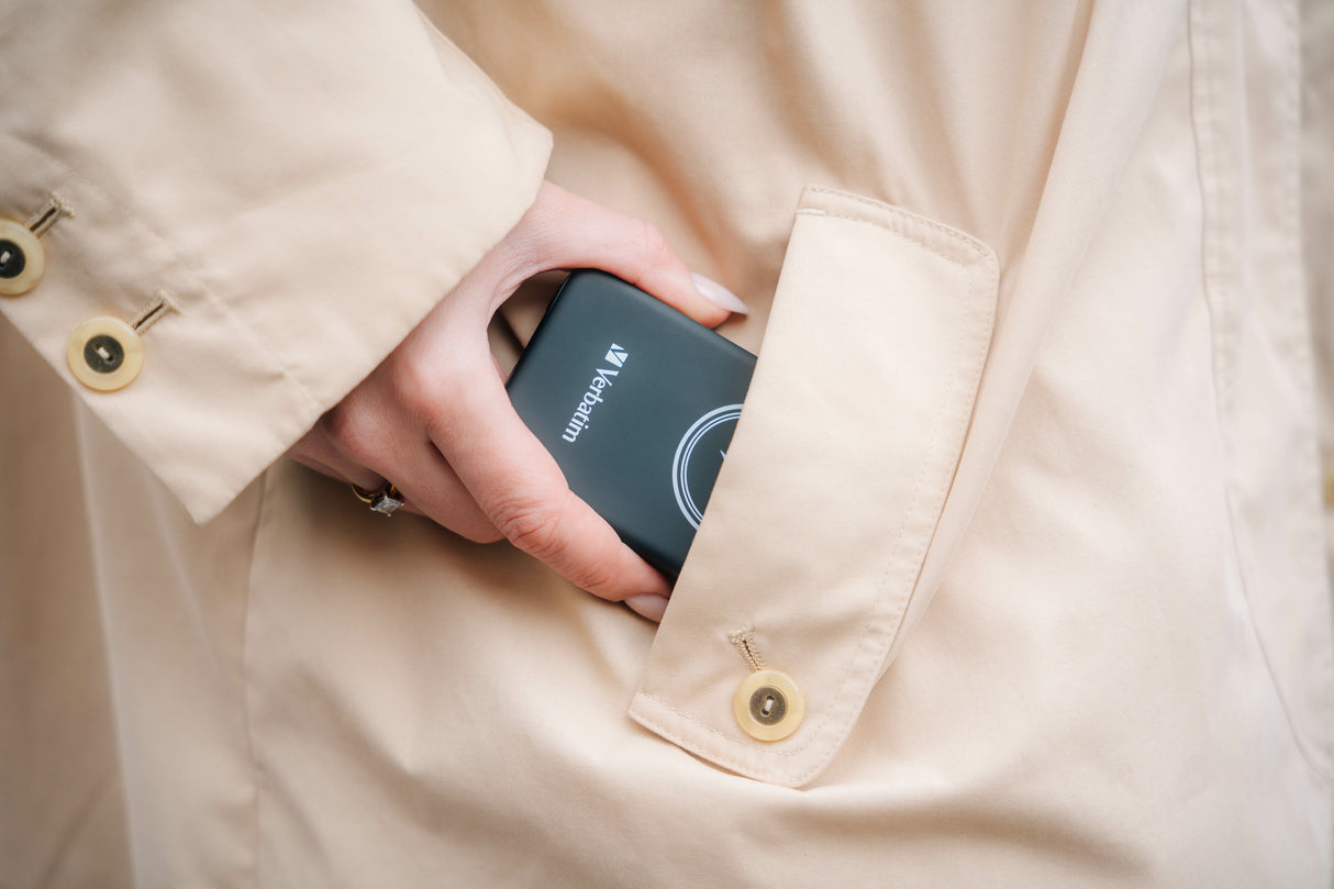 Verbatim Charge 'n' Go Lithium polymer (LiPo) 10000 mAh Trådløs opladning Sort