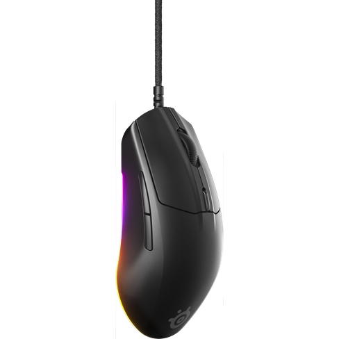 SteelSeries Rival 3 Gen 2 - Black - Gaming mus