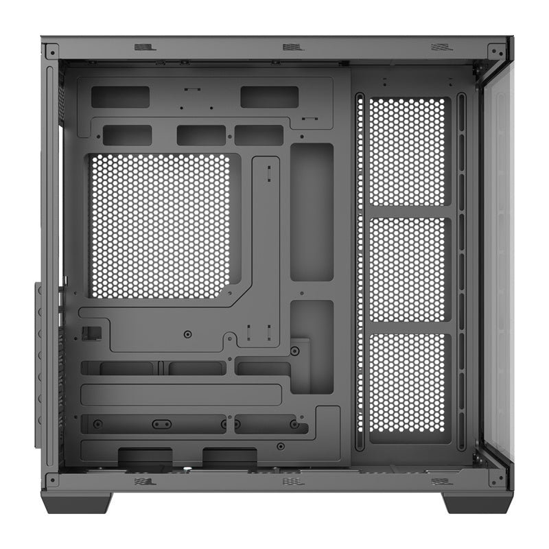 DarkFlash C280 computerkasse (sort) + 7 ventilatorer