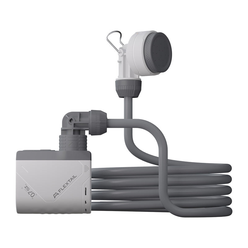 Flextail Tiny Shower Portable Shower med pumpe (hvid)