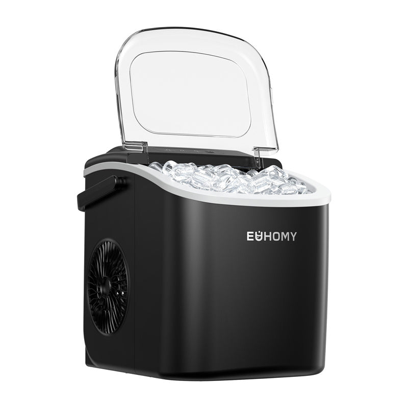 Euhomy IM001-isblokkefabrikant, 1,2 l, 12 kg (sort)