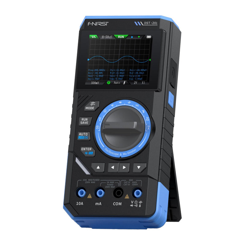 SigGen 3-i-1 FNIRSI DST-201 håndholdt digital multimeter med oscilloskop