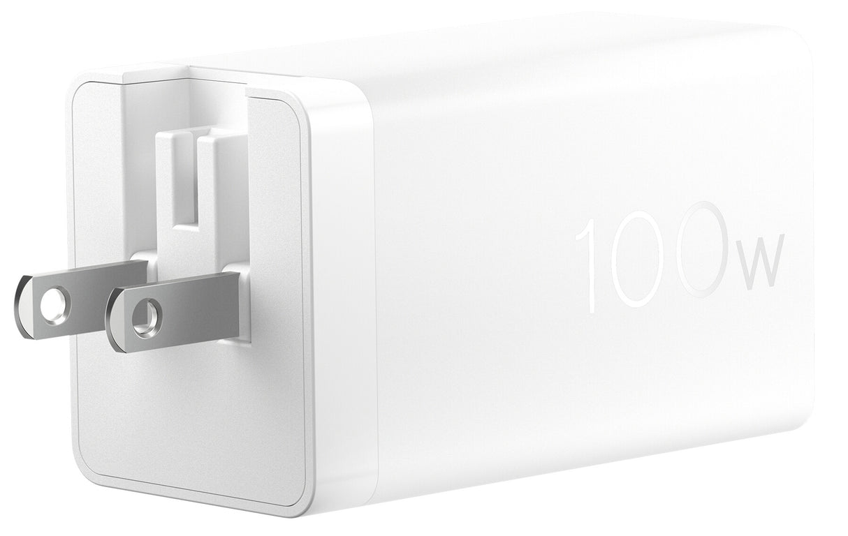 ASUS 100W USB-C GaN Charger Universel Hvid Vekselstrøm Hurtig opladning Indendørs