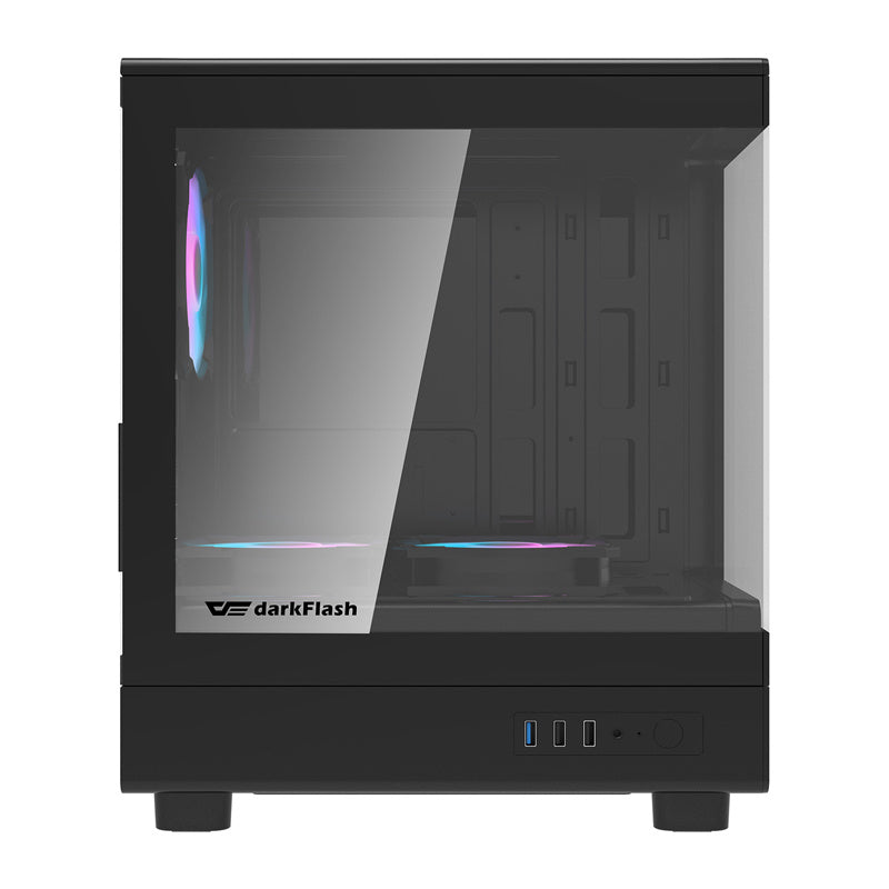 Darkflash DB330M Computer Case + 3 Fans (Sort)