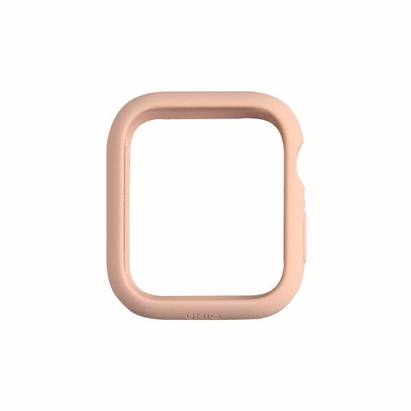 Uniq Lino-hylster til Apple Watch 4 / 5 / 6 / SE 44 mm - pink