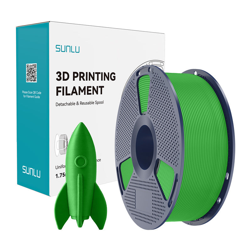 Filament Sunlu PLA Højhastigheds Zielony