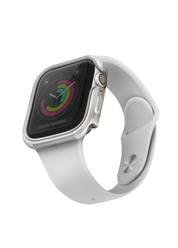 Uniq Valencia-kasse til Apple Watch 4 / 5 / 6 / SE 40 mm - sølv