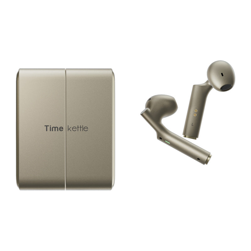 TIMEKETTLE W4 Oversættelses øretelefoner (Guld)