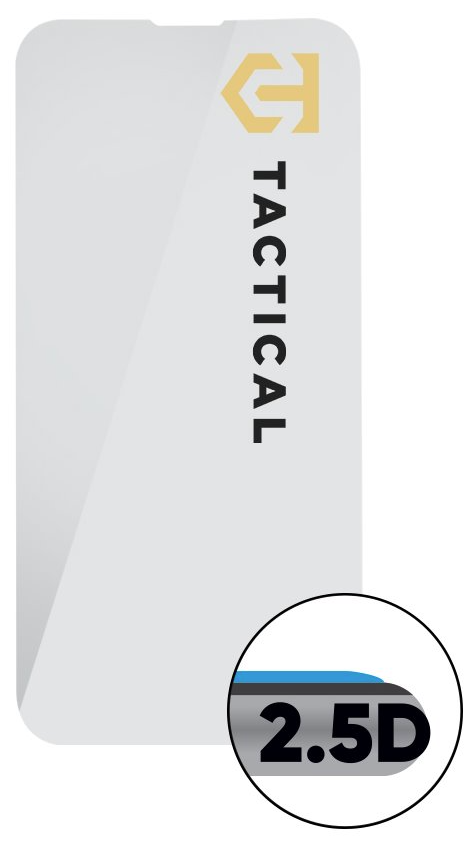 Tactical Glass Shield 2.5D for Apple iPhone 15 Pro Clear