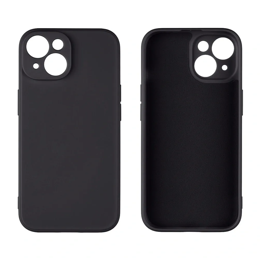 OBAL:ME Matte TPU Case for Apple iPhone 15 - Black